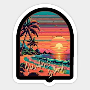 Paradise Island Sticker